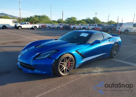 2015 Chevrolet Corvette Stingray 2Lt from USA, damaged, VIN 1G1YC2D7XF5121832